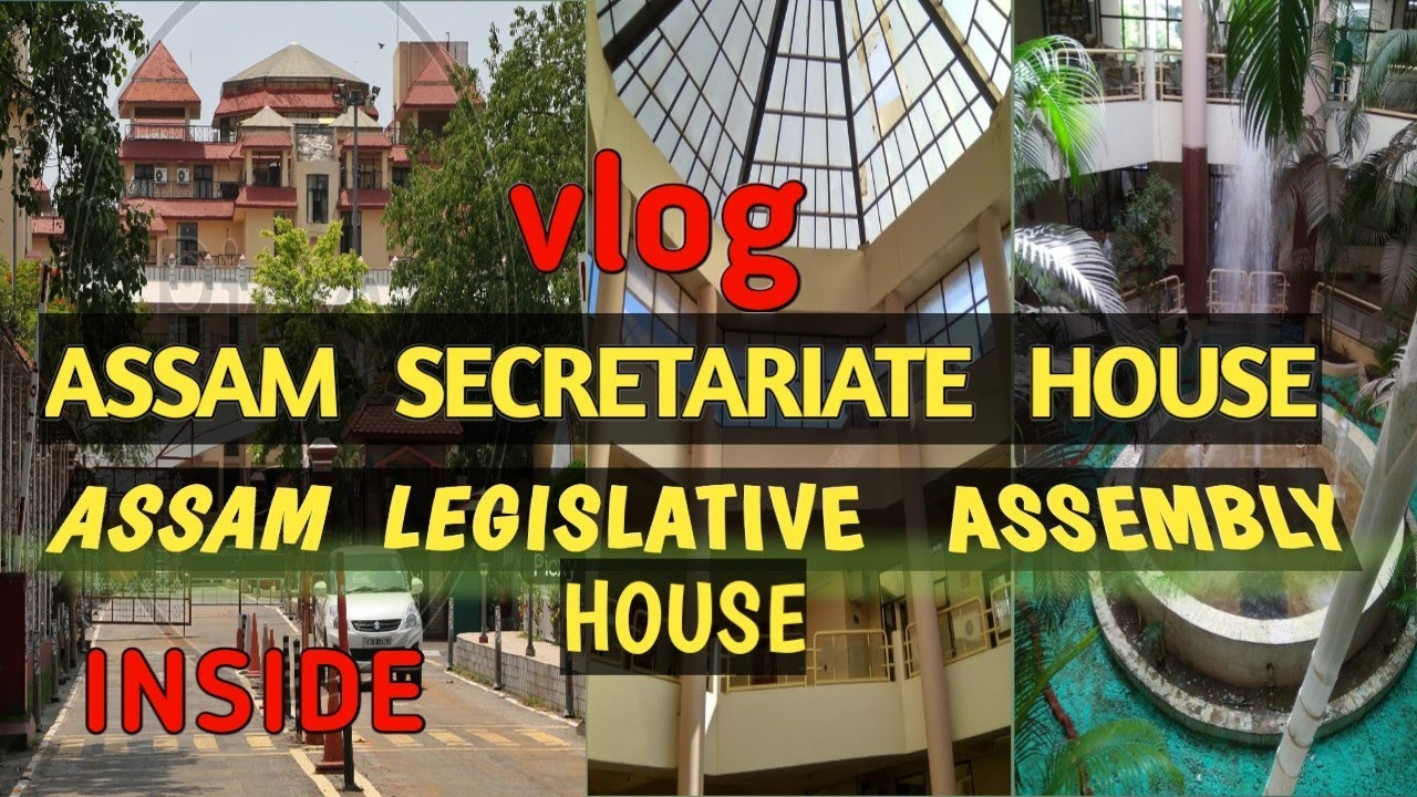#vlog Assam Secretariat House and Assam Legislative Assembly House #subscribe_my_channel