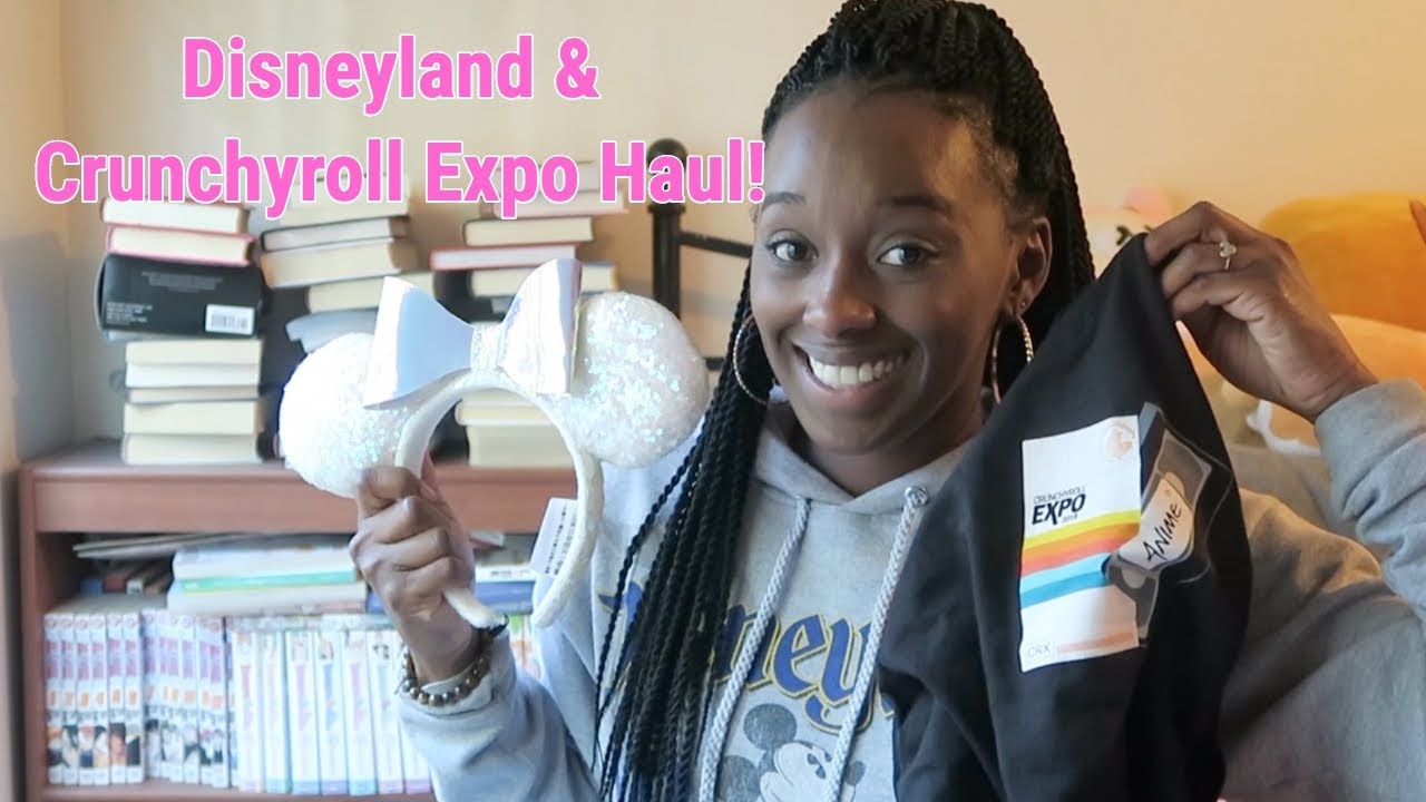 My Disneyland & Crunchyroll Expo Haul + Expo Review!