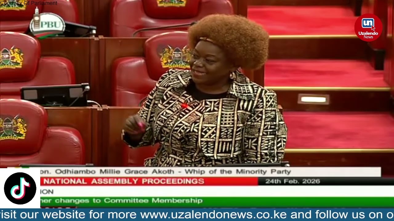 “I Don’t Want Power!” – MP Millie Odhiambo Cracks MPs in National Assembly Session