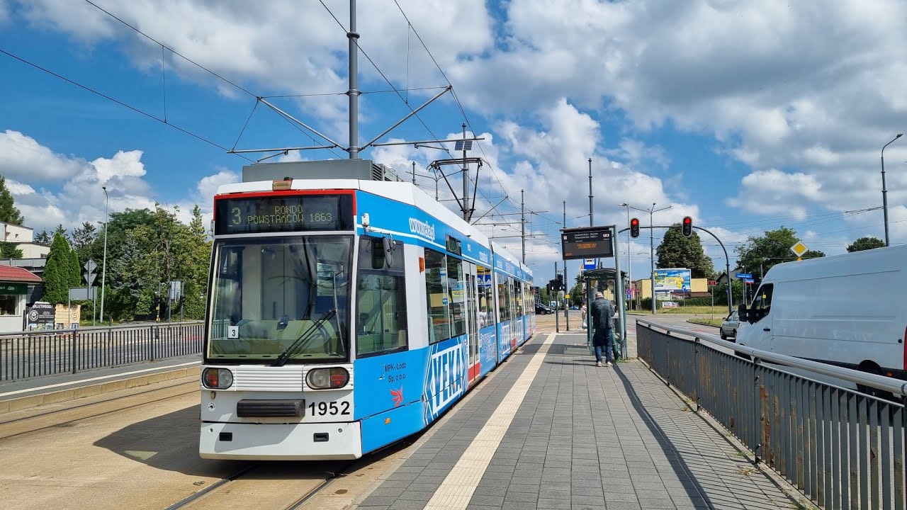 MPK Łódź - linia 3 | Duewag MGT6D #1951