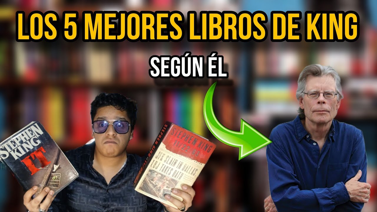 👑 Stephen King eligió sus 5 mejores libros... y no son los que imaginas 😱📚
