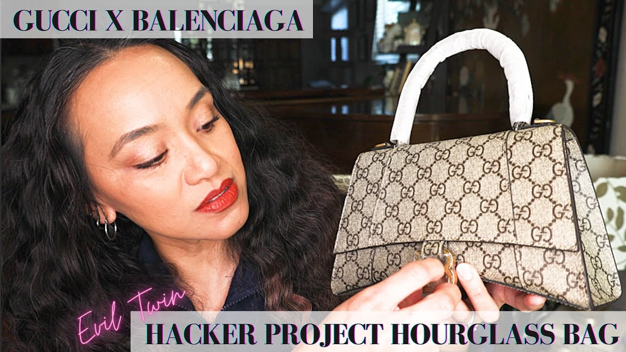 Gucci X Balenciaga Hacker Project Hourglass Bag