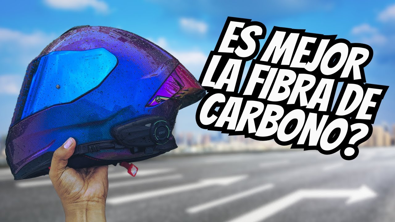 LOS CASCOS DE FIBRA DE CARBONO SON MEJORES?