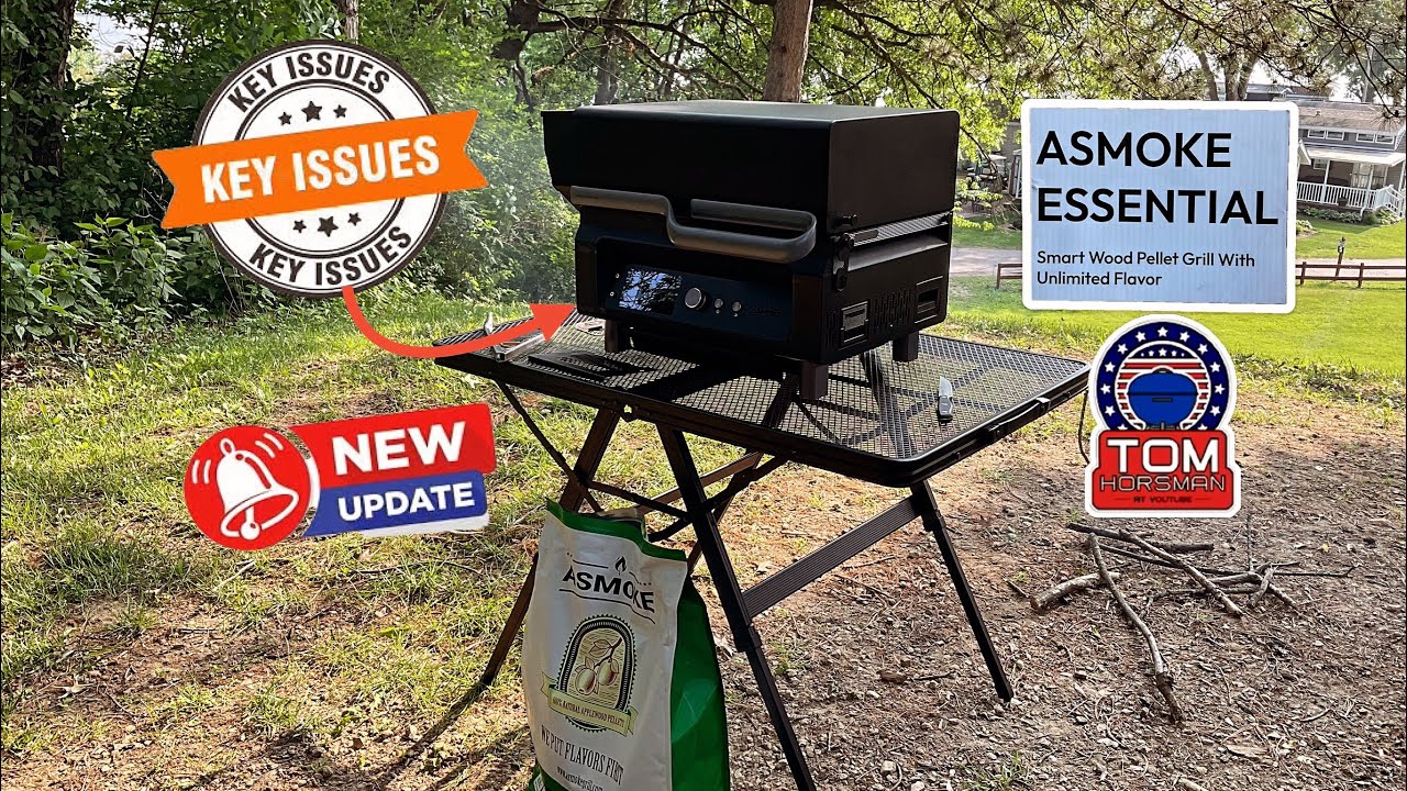 Asmoke Essential Portable Battery Operated Pellet Grill Update! / More Disappointment!