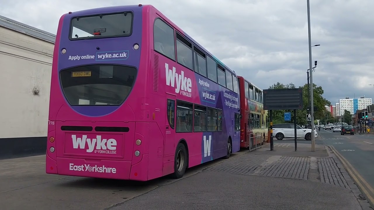 Hull Anlaby Road, Royal Infirmary area Buses on 11/09/2023