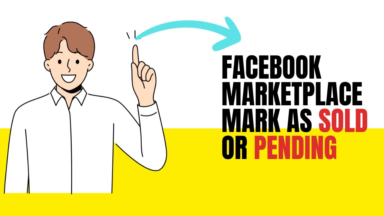 How to mark Items as SOLD or PENDING on Facebook Marketplace