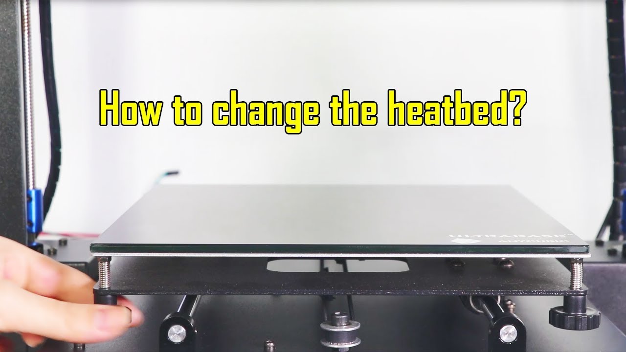 Anycubic Mega Heatbed Replacement Tutorial
