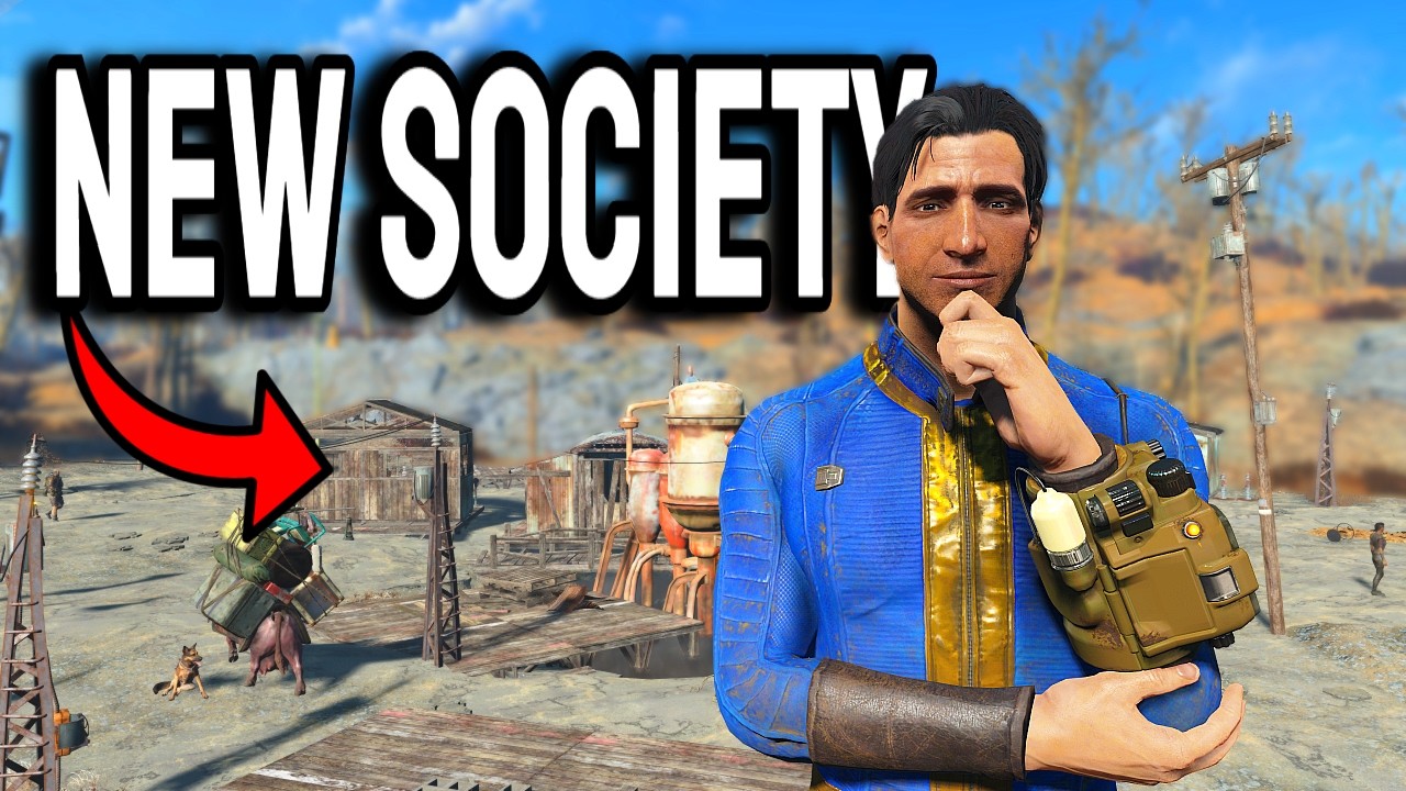 Я восстанавливаю цивилизацию в Fallout 4 (Sim Settlements 2)
