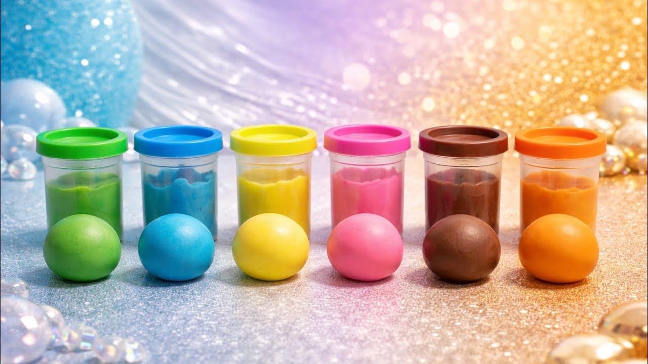Most Satisfying Clay ASMR Ever 😍 Rainbow Clay Boxes & Balls