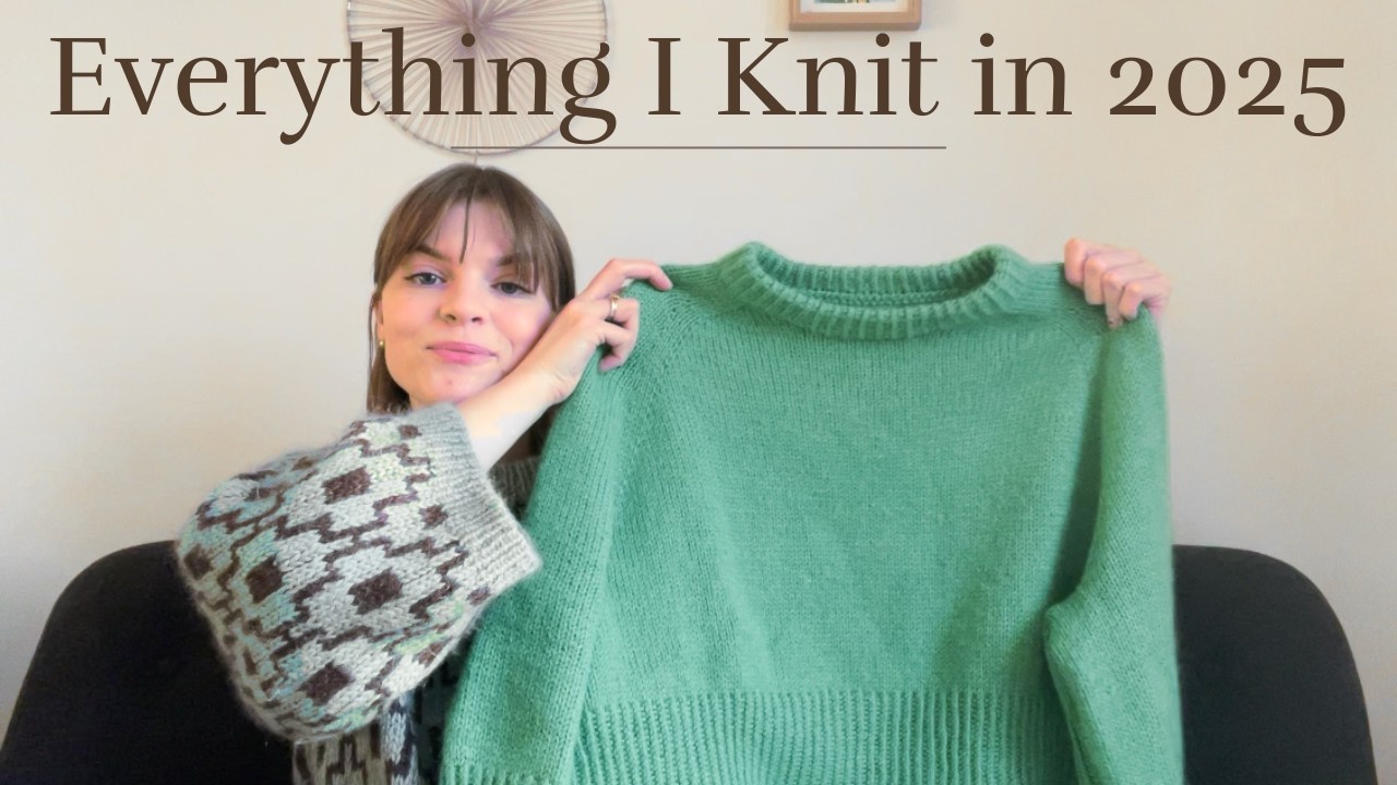 Wittunderligt a Knitting Podcast - Episode 1: Everything I Knit in 2025