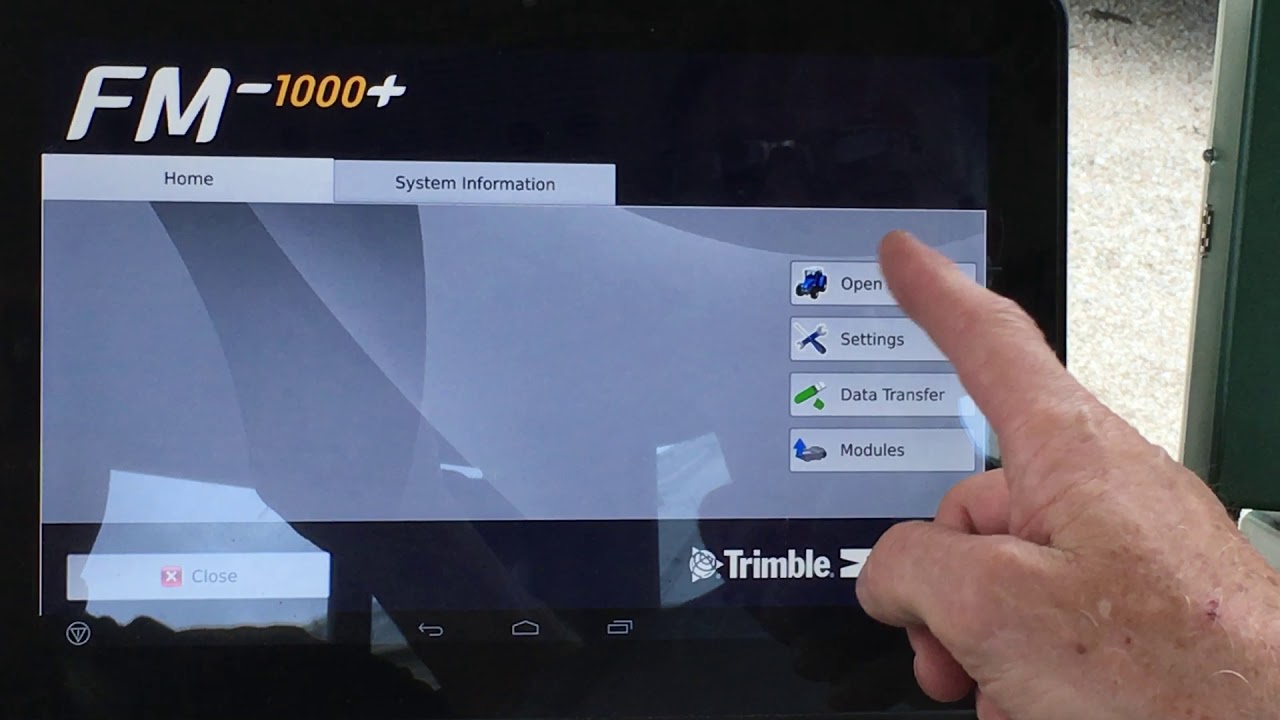 Planting Rx into the Trimble FMX 1000