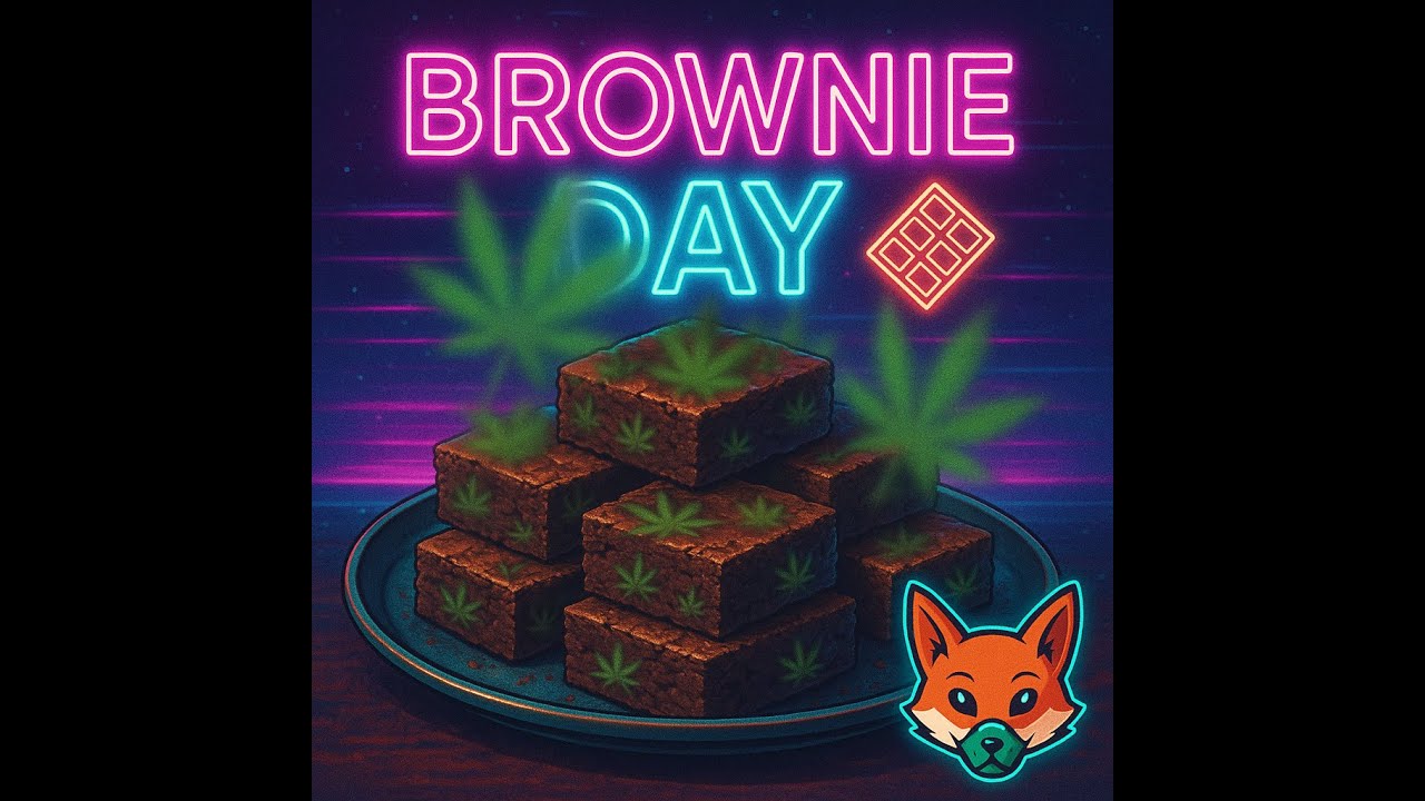 🍫 Brownies Backen mit Bubatz. Ganzes Rezept 