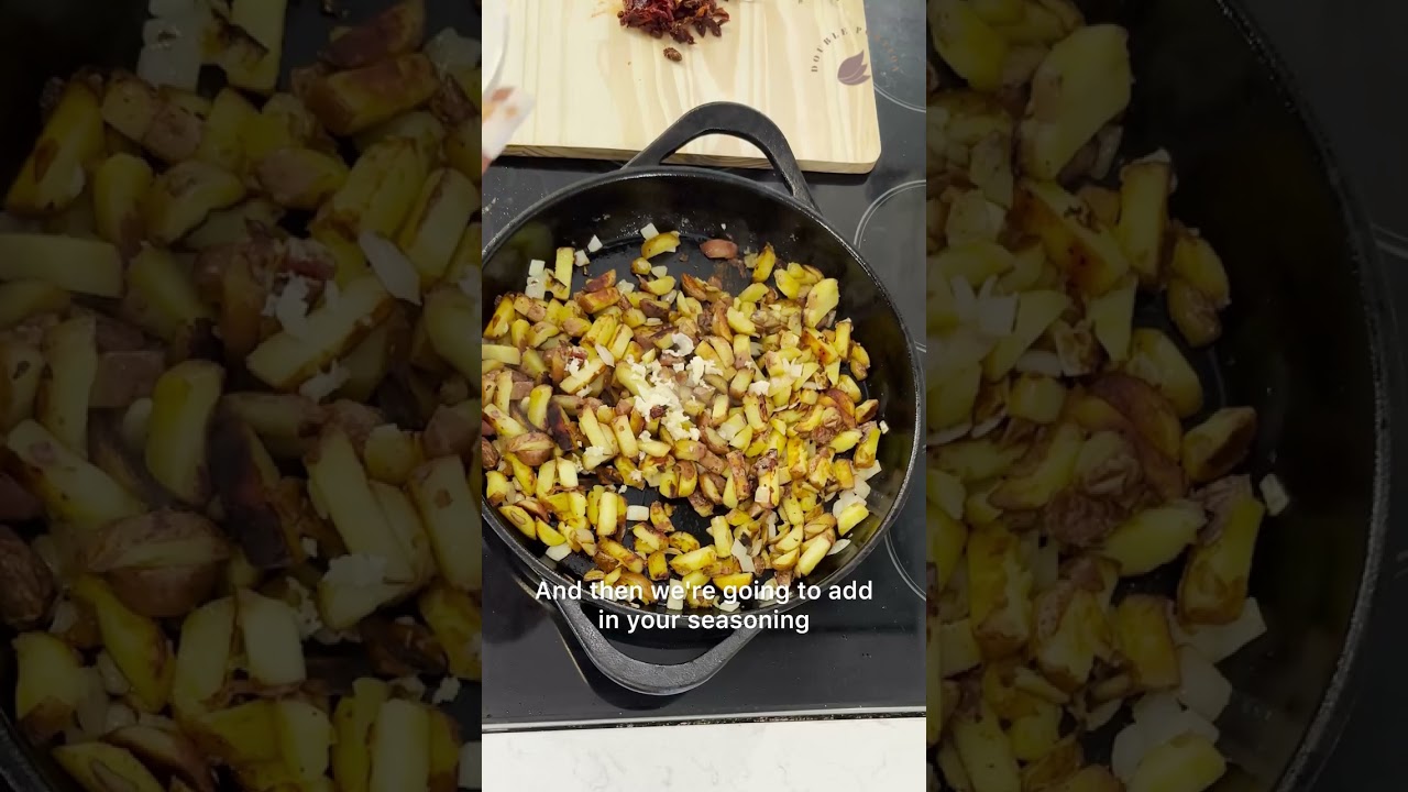 Daniel Fast - Southern Skillet Potatoes with Thyme