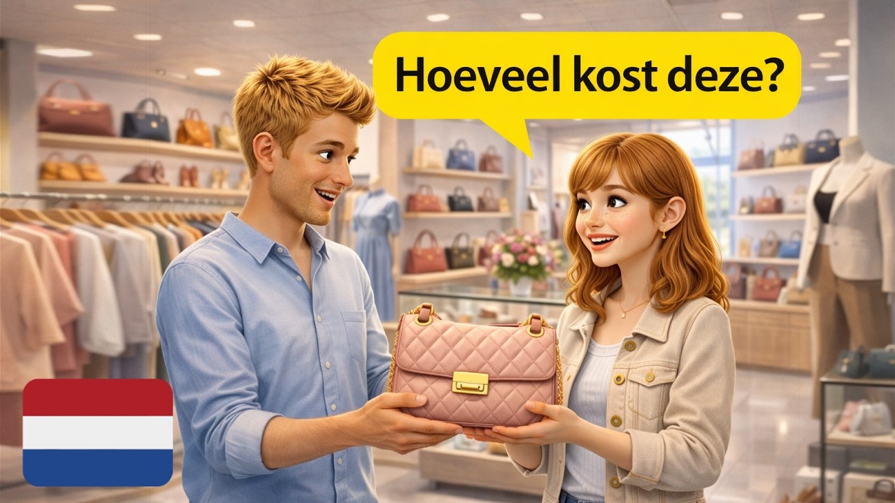 Dutch at a Shopping Center - Slow and Easy Dutch For Beginners