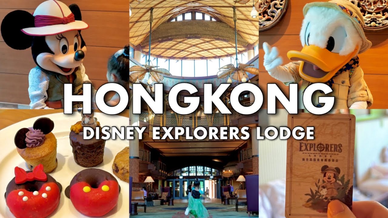 🌴 Disney Explorers Lodge Vlog | Hong Kong Disneyland Hotel Stay | Meet Mickey, Minnie & Donald
