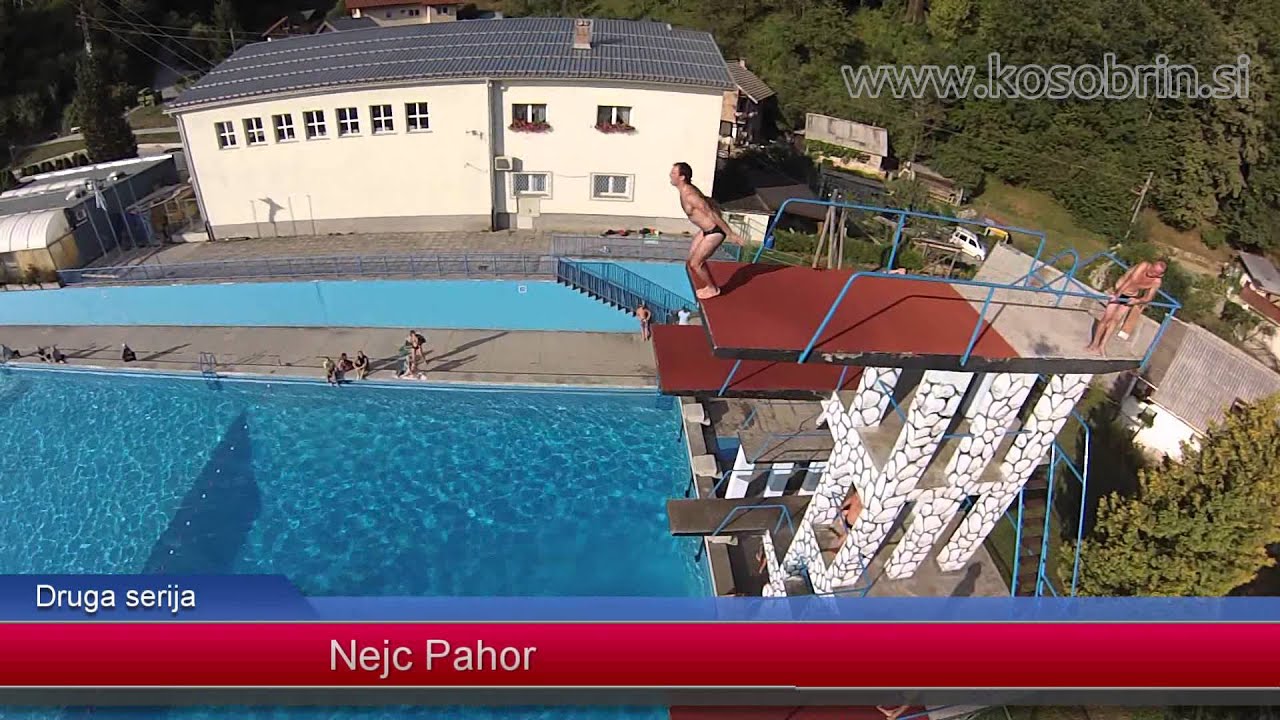 Skoki v vodo za pokal Jesenic 2013