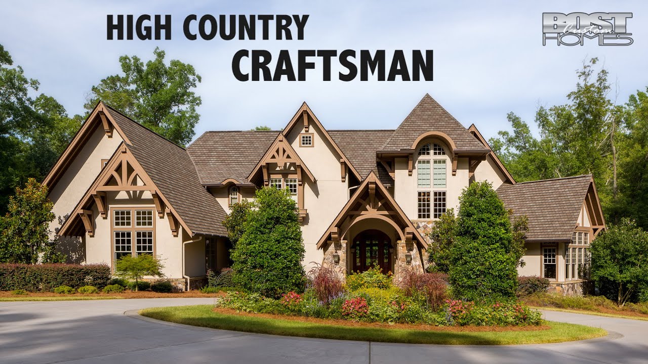 Luxury Architecture Design #67 | High Country Craftsman by Bost Custom Homes | Durham, NC