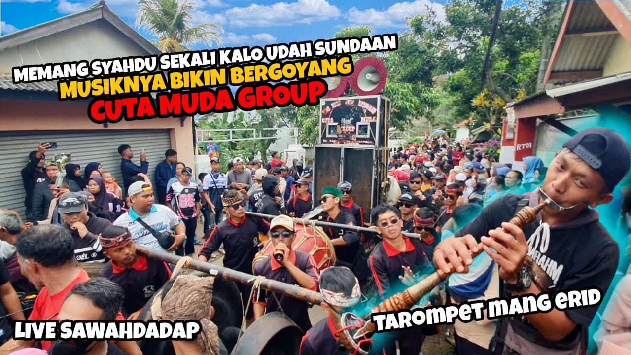 MUSIKNYA BIKIN BERGOYANG SATU KOTA ‼️ CUTA MUDA GROUP LIVE SAWAHDADAP