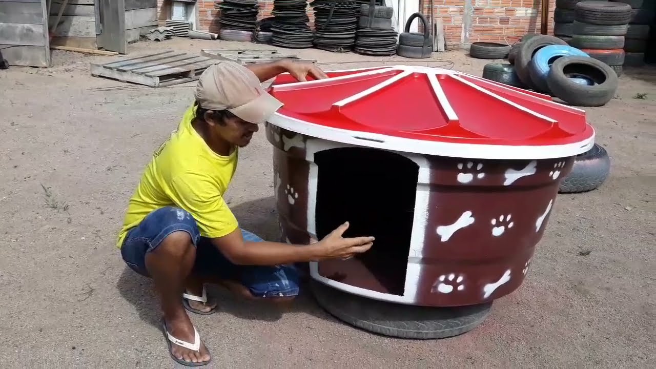 IDEIAS DE COMO FAZER CASINHA  PARA CACHOROS