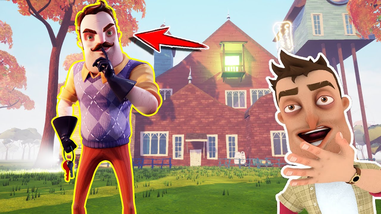 KABADAYI WILSON DAYIDAN KAÇIŞ 😱 Hello Neighbor Alpha 2 Son