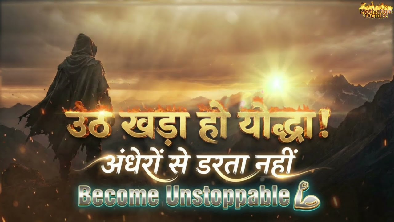 अंधेरों से डरता नहीं 💪 | Powerful Motivational Song | Life Changing Song | Never Give Up Anthem
