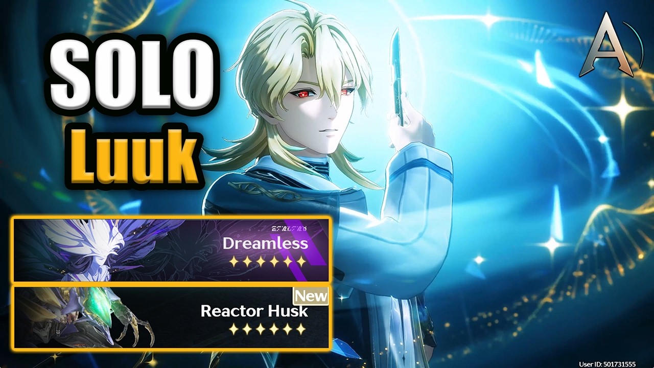 Luuk Herssen Solo Dreamless & Reactor Husk Hologram | Wuthering Waves 3.1