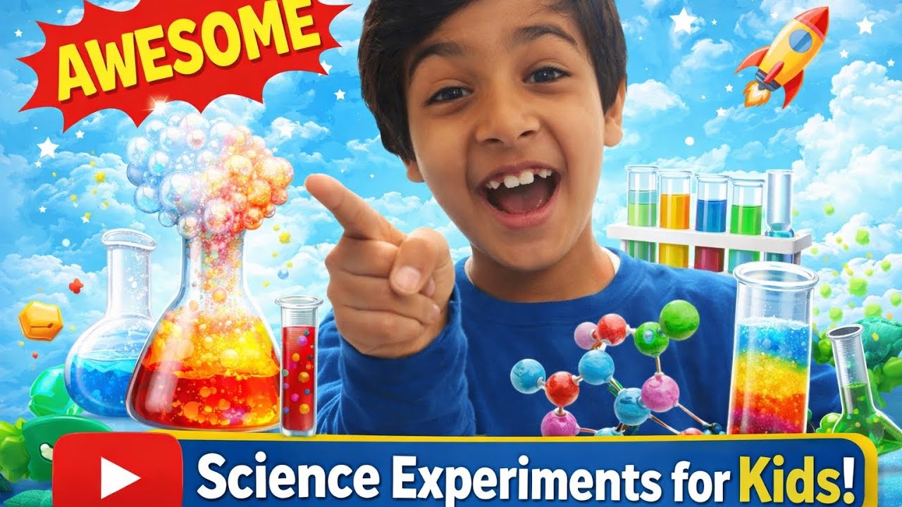 Science experiments 🧪 underwater fireworks 🎆 
