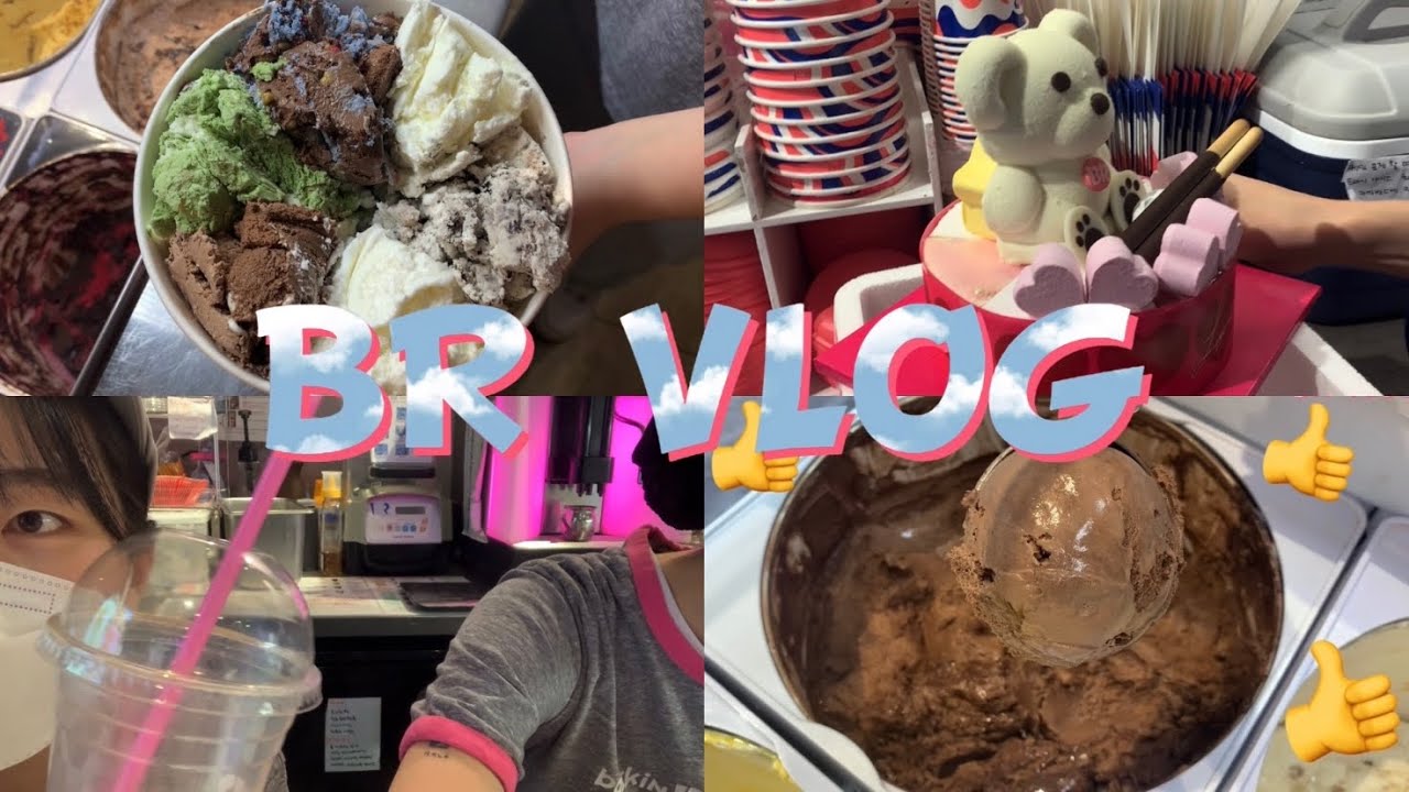 [BR-VLOG] 배라 브이로그🍦 | 배라 마감 알바는 무엇을 할까? | 설거지 지옥 🧼 | 알바 브이로그 | 배라 세로담기 | 스쿱핑