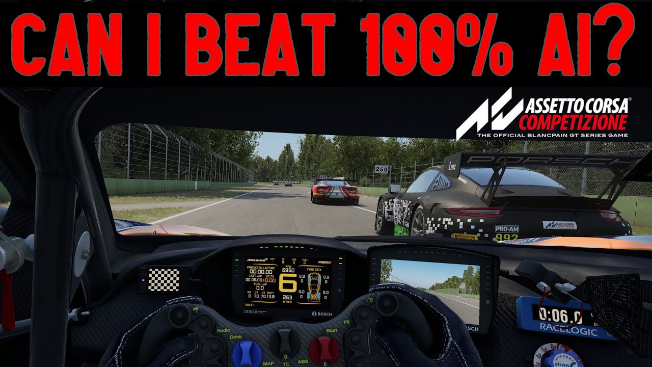 Can I Beat 100% AI on Assetto Corsa Competizione?