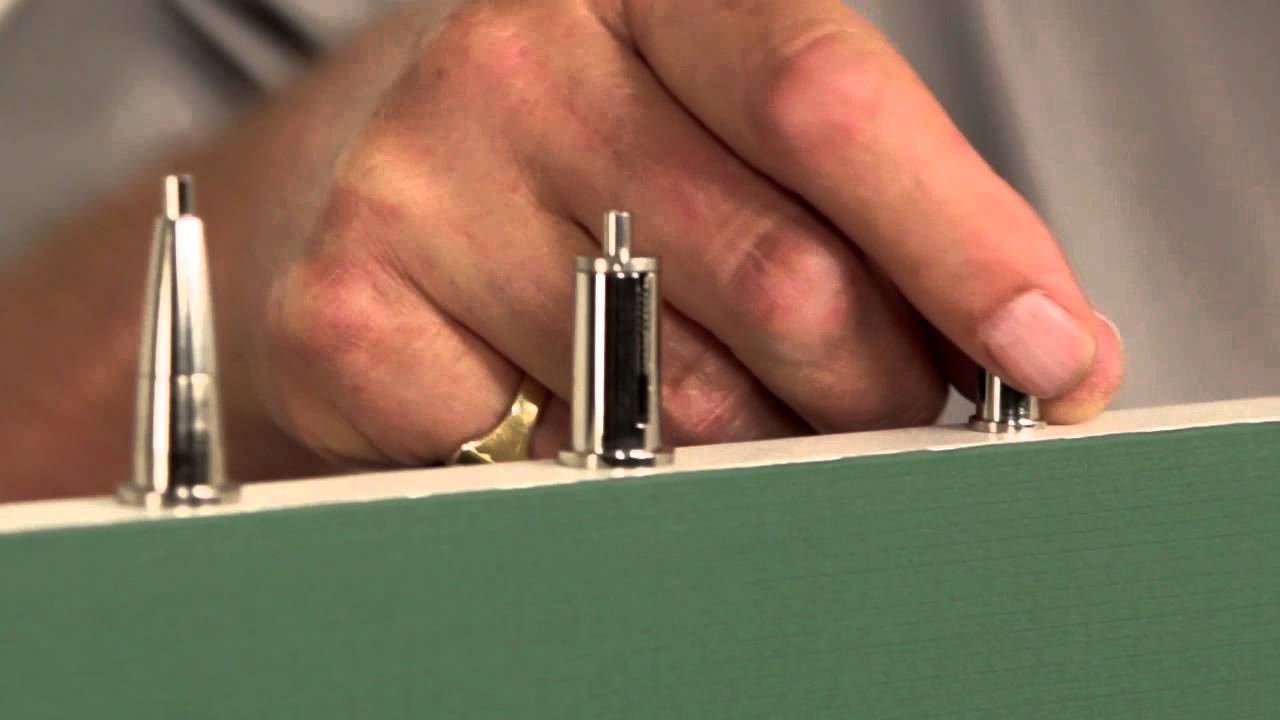 Griplock® Grippers for Wood - Connections to Signage - Installation