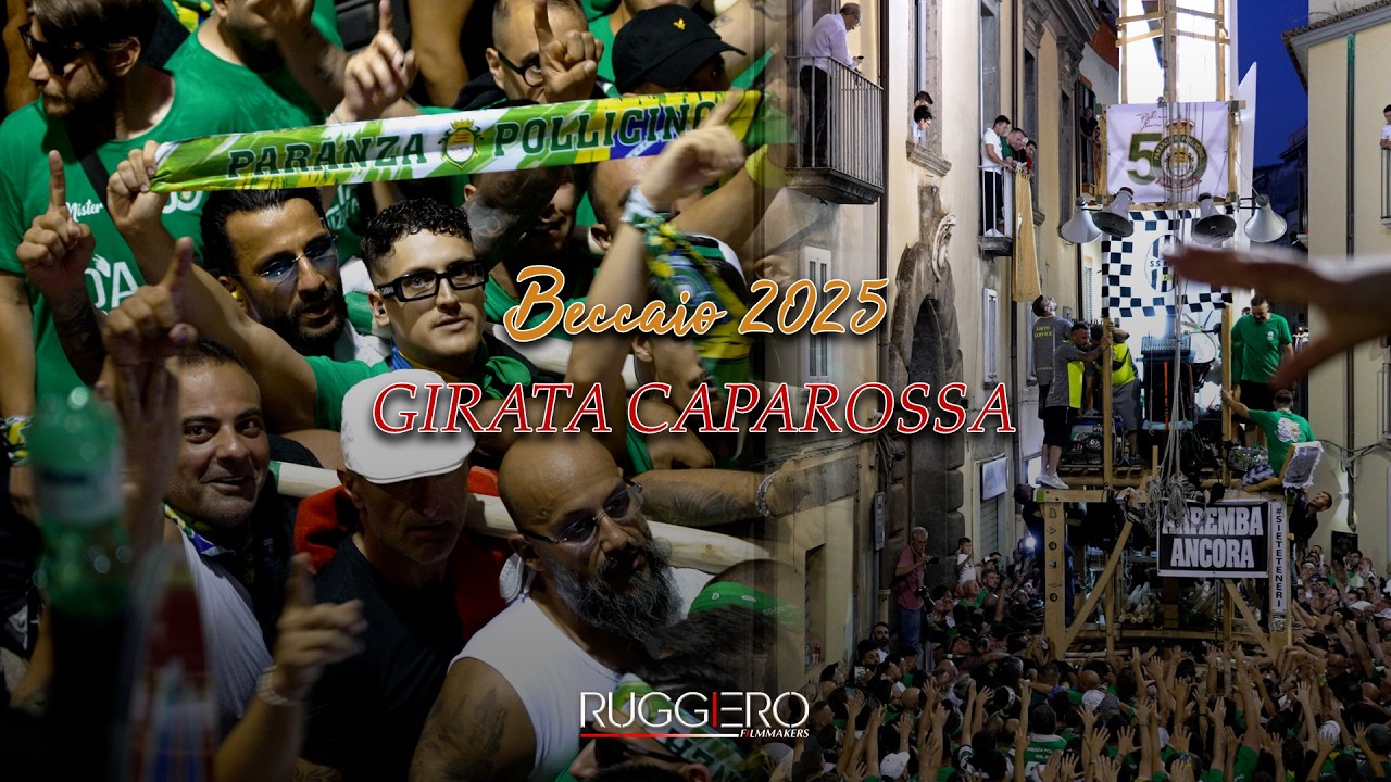 NOLA 2025 - GIRATA CAPAROSSA - BECCAIO 2025 - PARANZA POLLICINO 🤍 💚