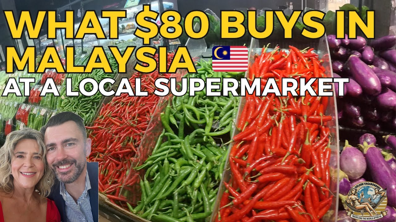 Что можно купить на 80 долларов в нашем местном малазийском супермаркете 🇲🇾 | Цены на продукты на...