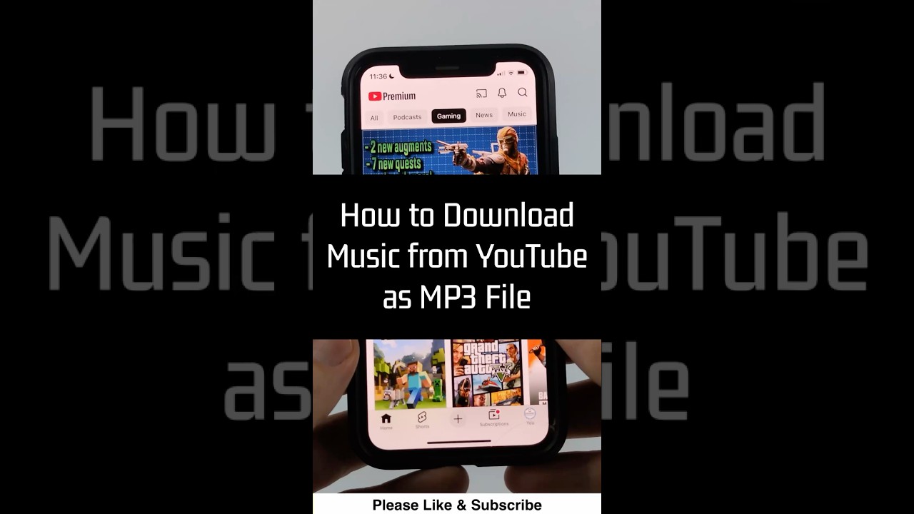 How to Download Music from YouTube as MP3 File - iPhone & Android