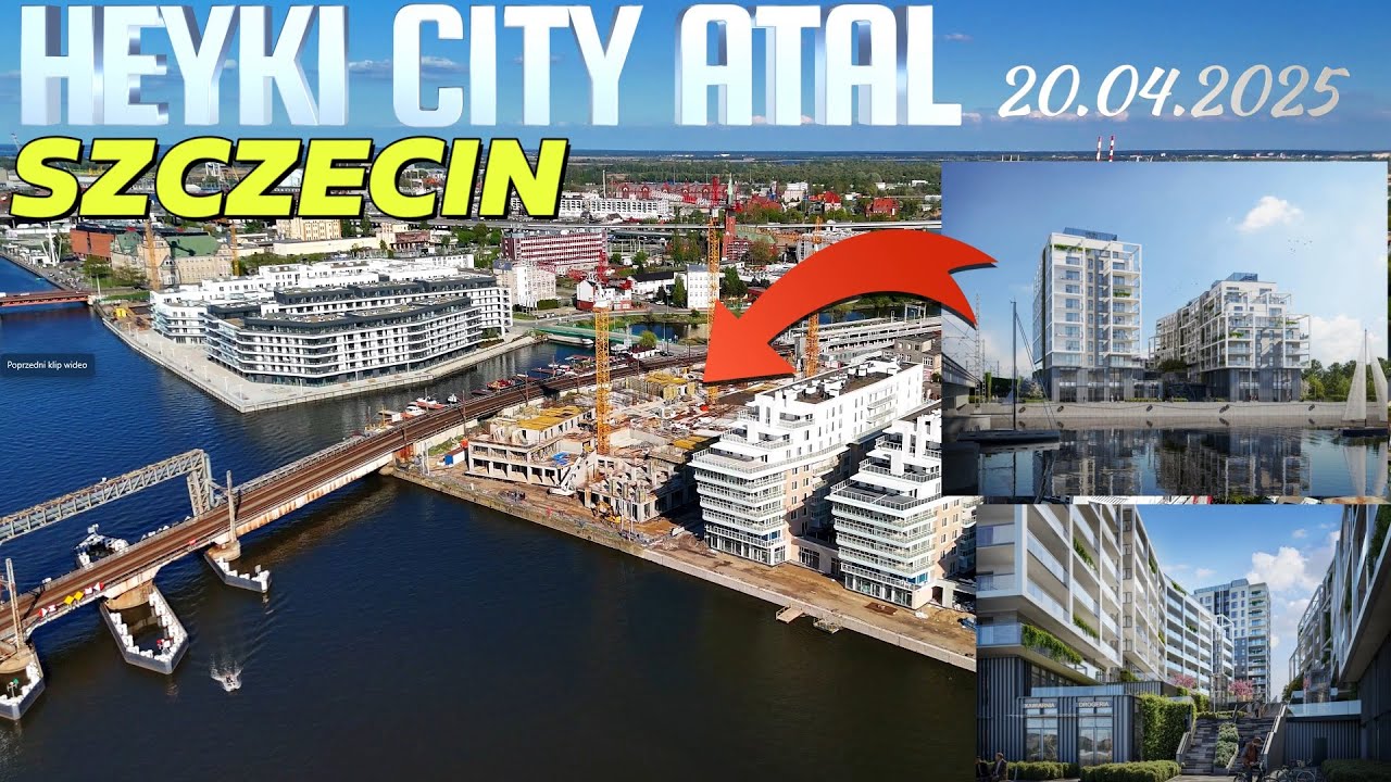 W Szczecinie powstaje kompleks Heyki City z 55-metrową dominantą