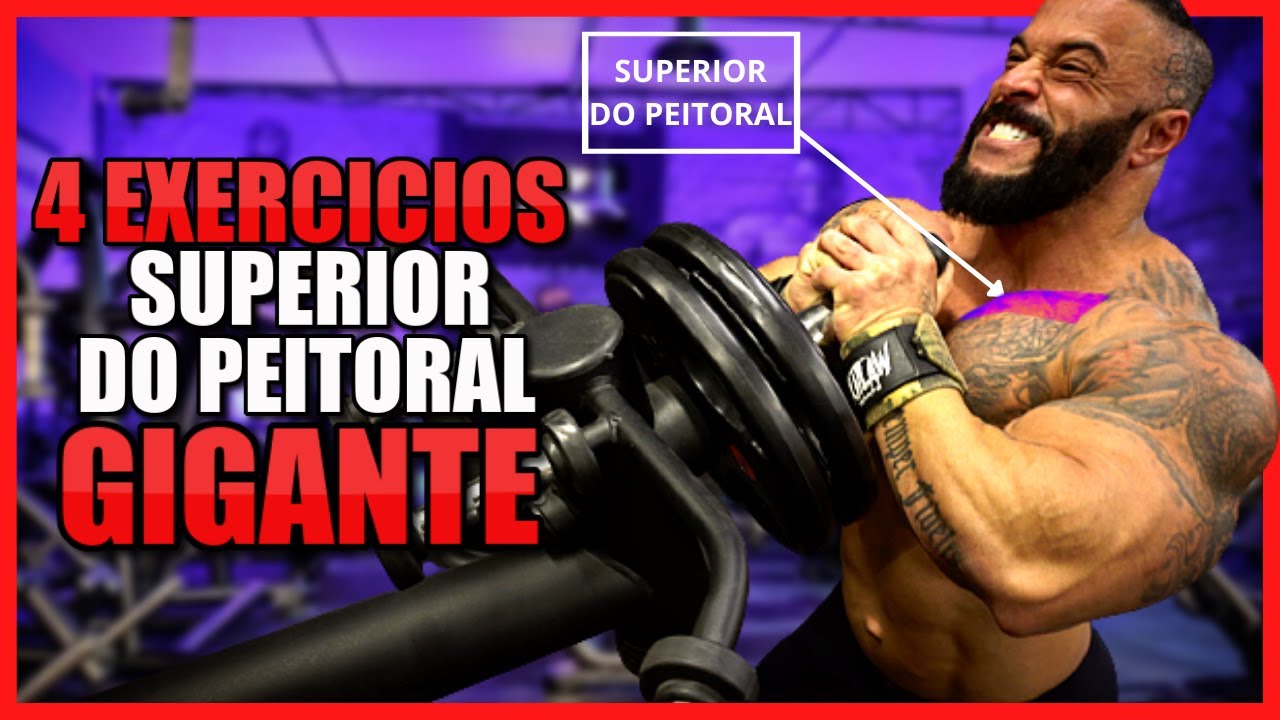 COMO CRESCER O SUPERIOR DO PEITORAL MAIS RÁPIDO [4 EXERCICIOS]