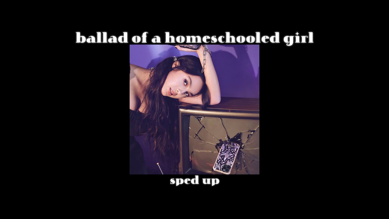 Olivia Rodrigo - ballad of a homeschooled girl (sped up)