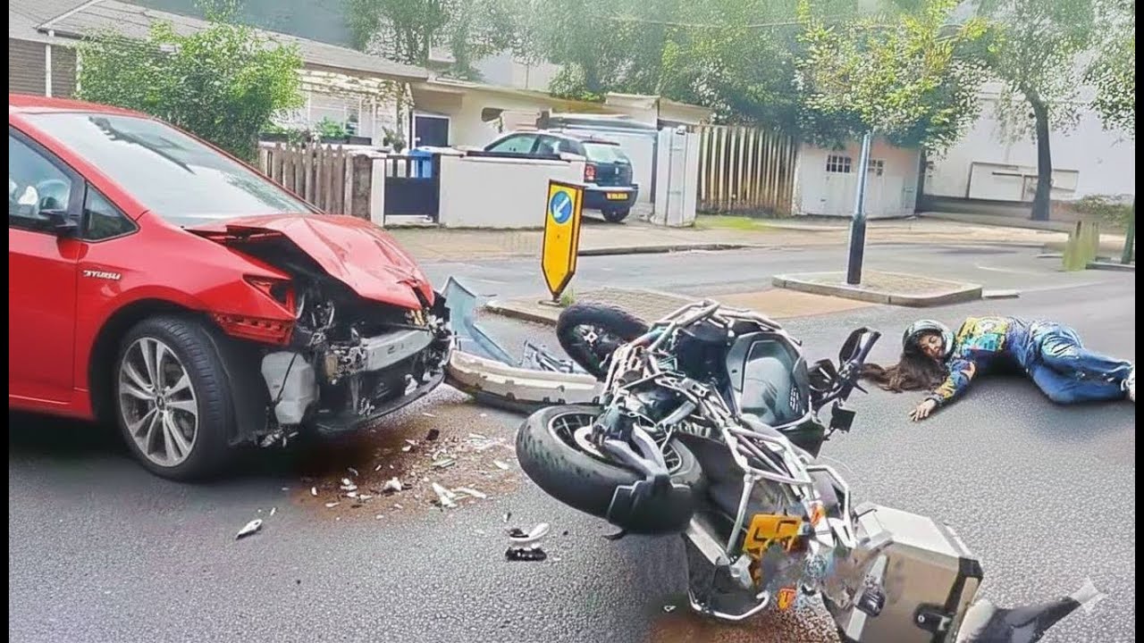 MOST EXTREME Motorcycle Crashes & Close Calls | Bikers Having the Worst Day Ever | Best of the Week