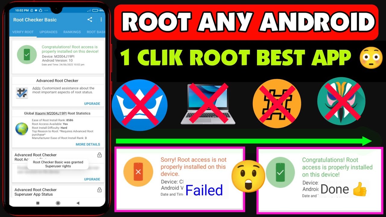 One Clik Root Any Android Phone Best Rooting Apps 2025|Without Pc Kingroot Magisk App Github 4 To 11