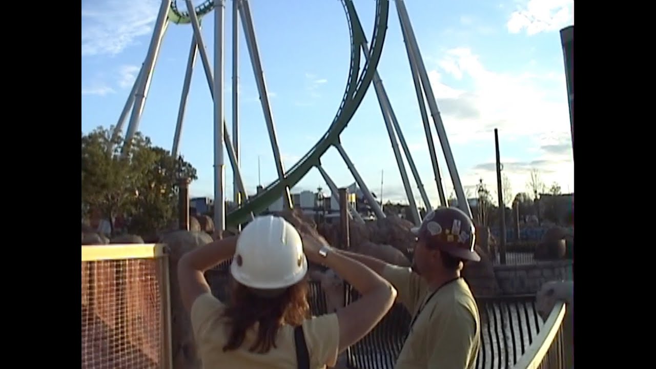 UNIVERSAL'S ISLANDS OF ADVENTURE - Construction Site Tour October 1998