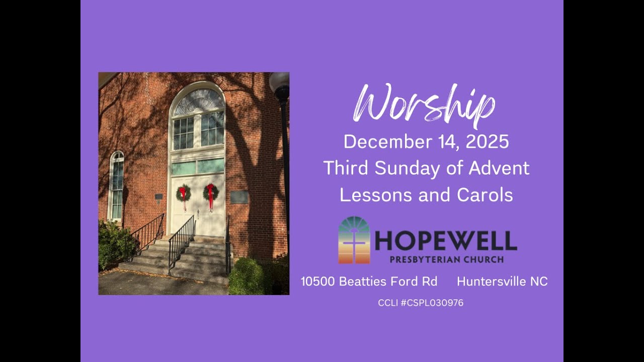 Worship 12/14/2025