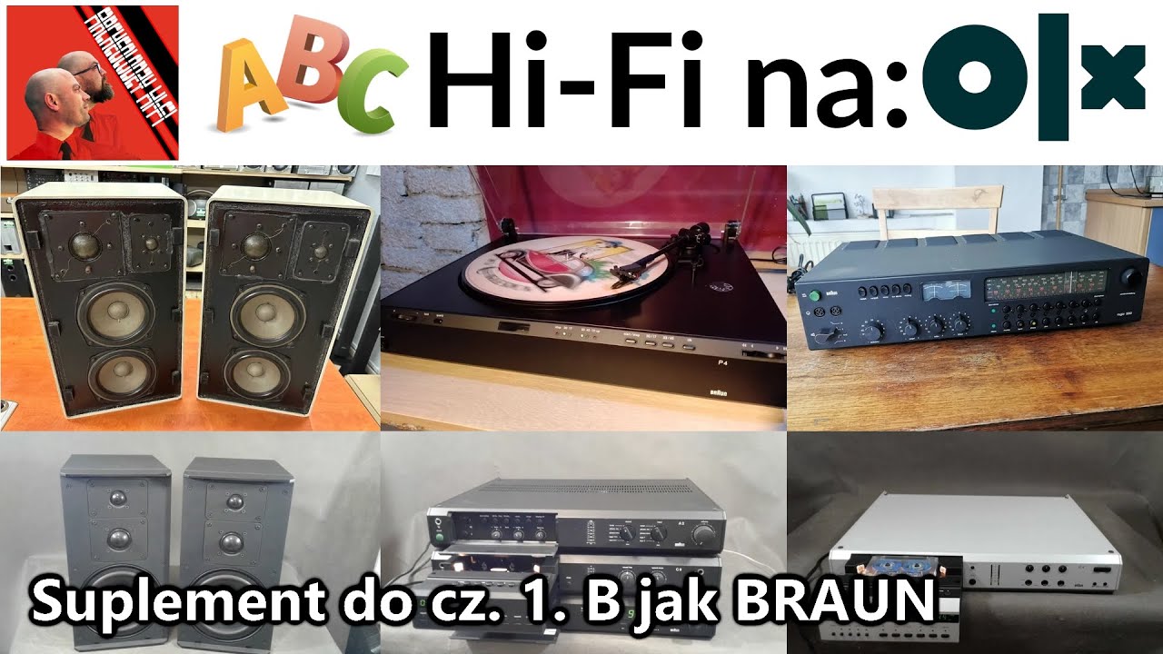 ABC HI-FI na OLX Część I Suplement literka B jak BRAUN @archeolodzyhi-fi4158   Hi-Fi #69 #PRL