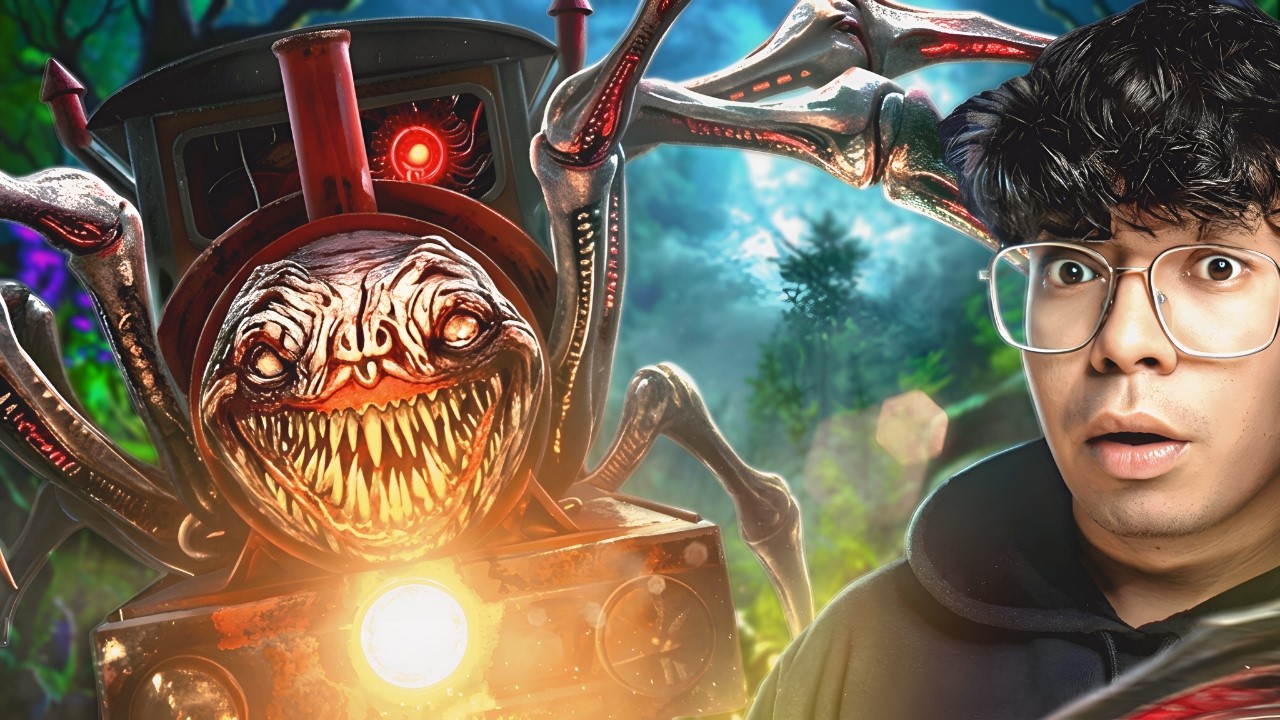 This Monster Train Is Hunting Me! 😱 | Choo-Choo Charles LIVE
