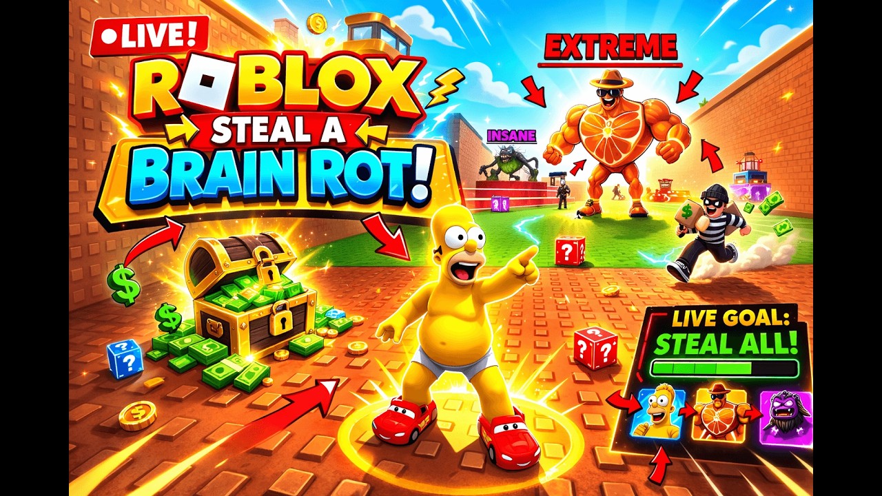 🔴 Playing Roblox With My Viewers! Roblox Gameplay  #roblox  #robloxlive  #brainrot