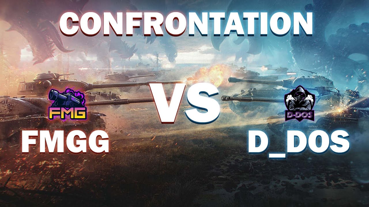 Confrontation FMGG vs D_DOS/ Clan Wars WOT FR