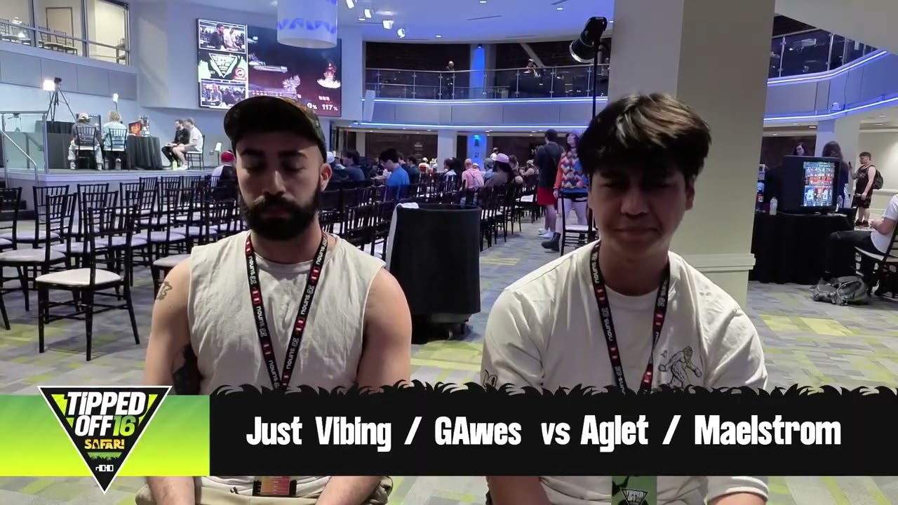 Tipped Of 16: Maelstrom Aglet vs. GAwes Just Vibing Pools