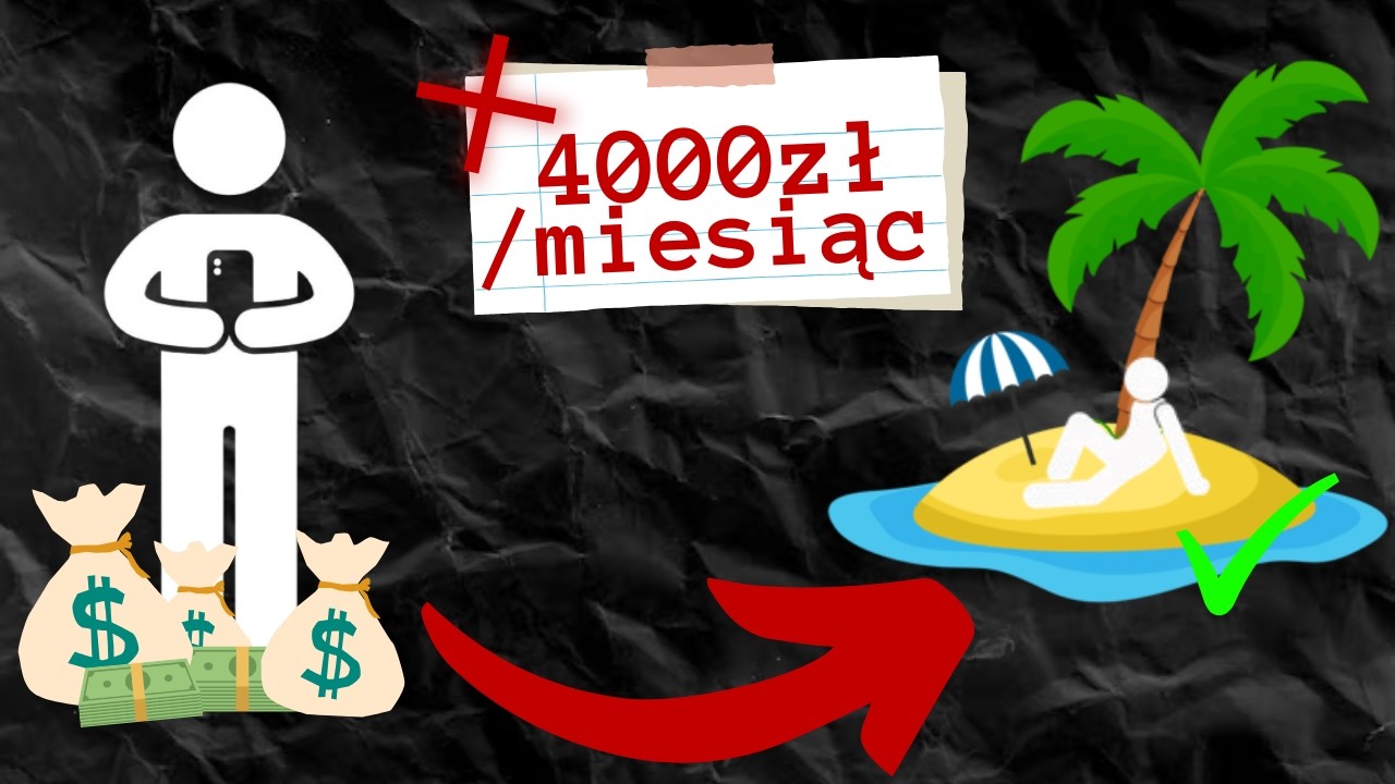 4000 zł dywidendy co miesiąc to ŻART! Zobacz, ile MUSISZ mieć, żeby już nigdy nie pracować!