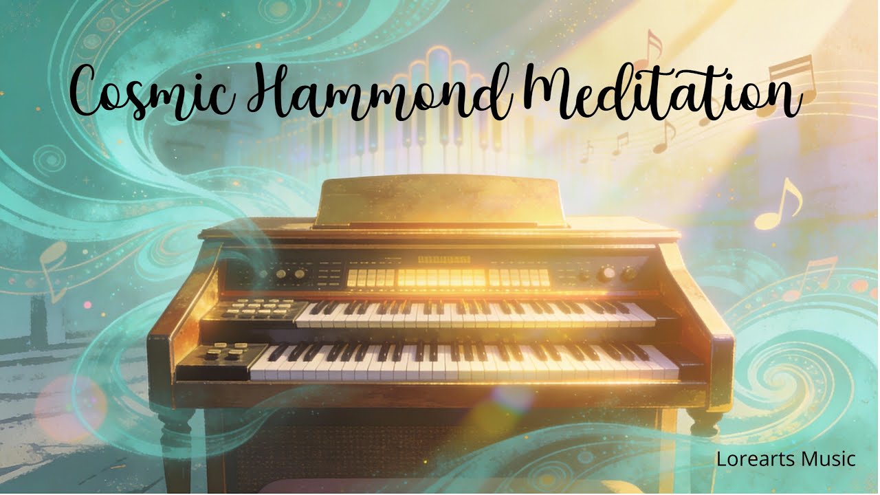 Cosmic Hammond Meditation  #HammondOrgan #MeditativeMusic#Ambient#spiritualsoundscape #HealingMusic