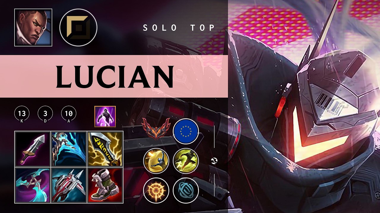 Lucian Top vs Gangplank - EUW Grandmaster Patch 26.03