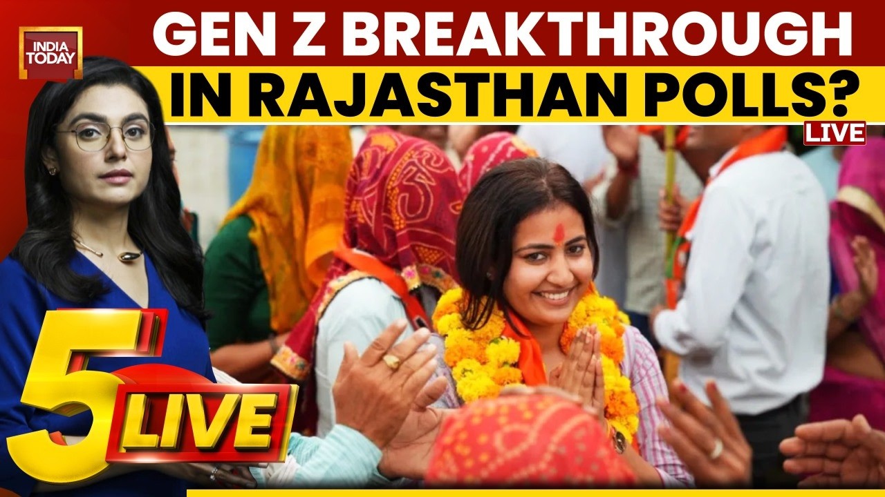 LIVE: Rajasthan Civic Polls | Big Moment For Gen Z Politics In India? | BJP vs Congress | 5 LIVE