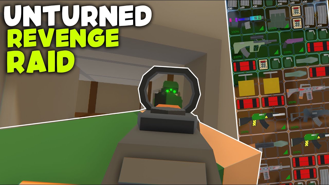 Most SATISFYING Revenge Raid in 7000 Hours - Unturned Vanilla PvP